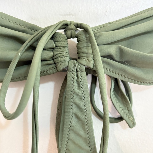 Lonely Planet Olive Green Tie-Up Monokini – Size Small EUC - Picture 4 of 15